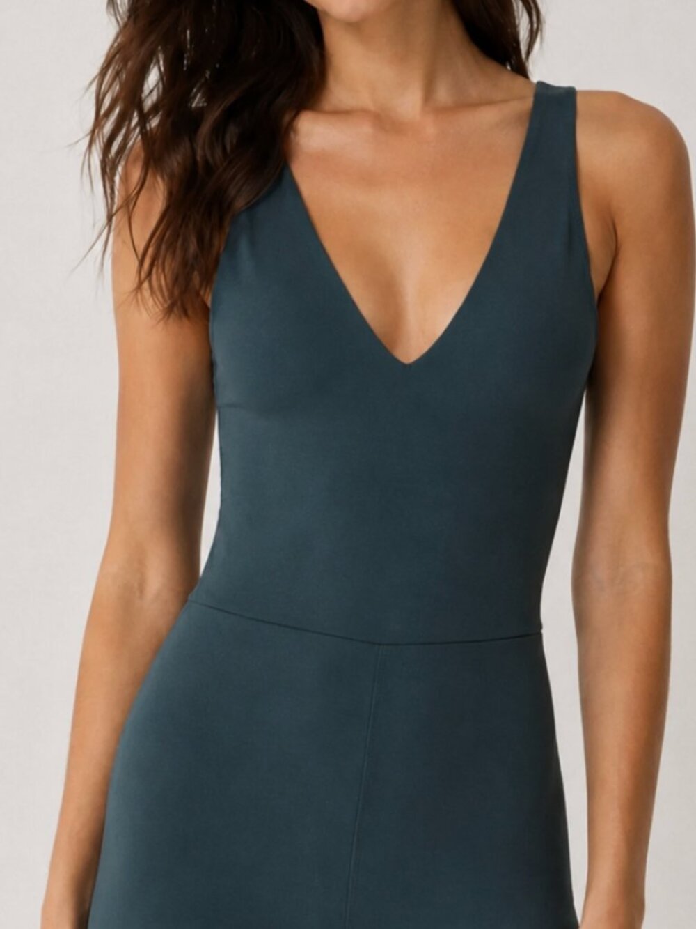 Aritzia/Babaton Teal Romper 2XS